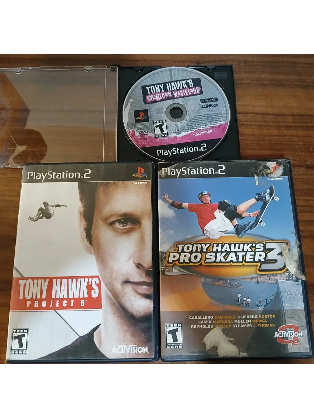 Tony Hawk (Playstation 2) Bundle Of 3 (READ CONDITION)